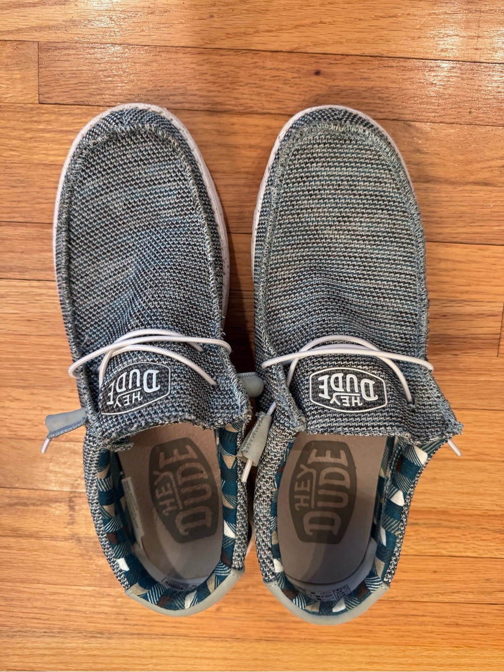 Hey Dude Wally Sox ice grey 12